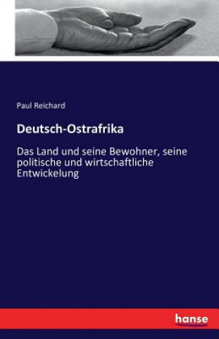 Carte Deutsch-Ostrafrika Paul Reichard
