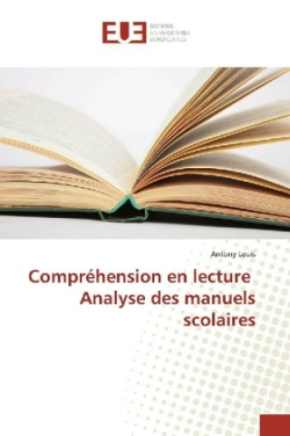 Książka Compréhension en lecture Analyse des manuels scolaires Antony Louis