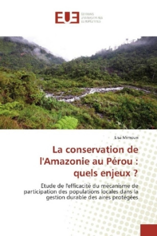 Carte La conservation de l'Amazonie au Pérou : quels enjeux ? Lisa Mimoun