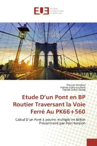 Könyv Etude D'un Pont en BP Routier Traversant la Voie Ferré Au PK66+560 Slimane Merdaci
