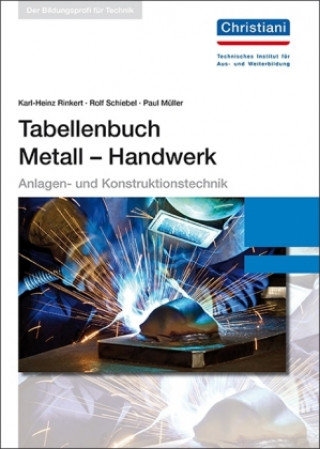 Книга Tabellenbuch Metall - Handwerk Karl-Heinz Rinkert
