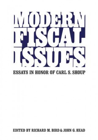 Könyv Modern Fiscal Issues Richard M. Bird