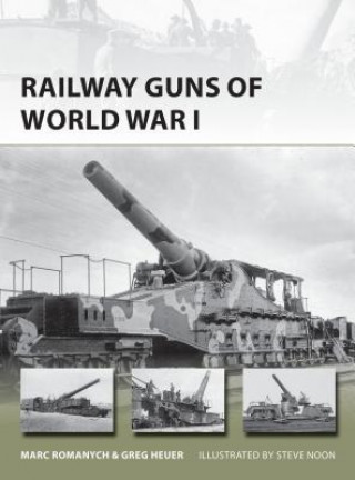 Книга Railway Guns of World War I Marc Romanych