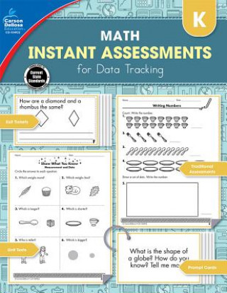 Книга Instant Assessments for Data Tracking, Grade K: Math Jeanette Ritch