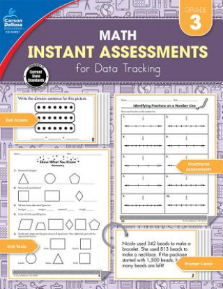 Kniha Instant Assessments for Data Tracking, Grade 3: Math Erin McCarthy