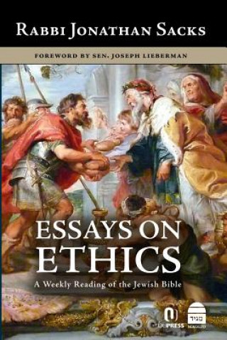Carte Essays on Ethics Jonathan Sacks