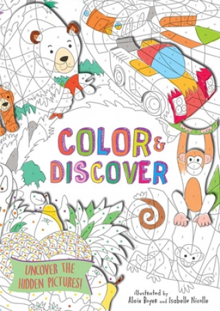 Книга Color & Discover Isabelle Nicolle