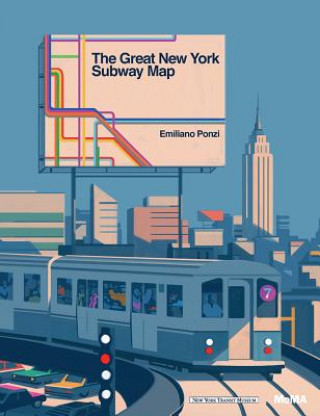 Książka Great New York Subway Map Emiliano Ponzi