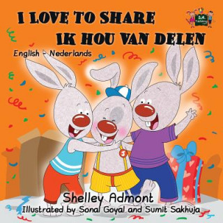 Book I Love to Share Ik hou van delen Shelley Admont