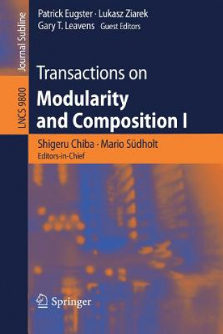 Könyv Transactions on Modularity and Composition I Shigeru Chiba