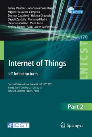 Livre Internet of Things. IoT Infrastructures Benny Mandler