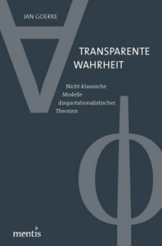 Kniha Transparente Wahrheit Jan Goerke