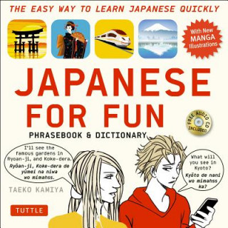 Książka Japanese For Fun Phrasebook & Dictionary Taeko Kamiya