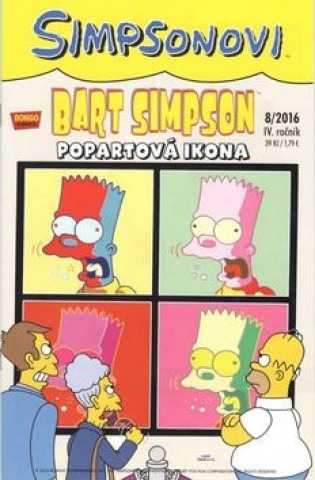 Книга Bart Simpson Popartová ikona Matt Groening
