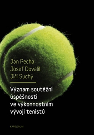 Kniha Význam soutěžní úspěšnosti ve výkonnostním vývoji tenistů Jan Pecha