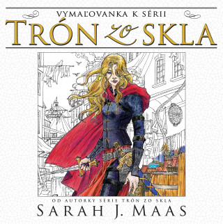 Kniha Vymaľovanka k sérii Trón zo skla Sarah J. Maas