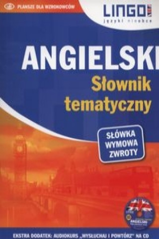 Книга Angielski Slownik tematyczny +CD 