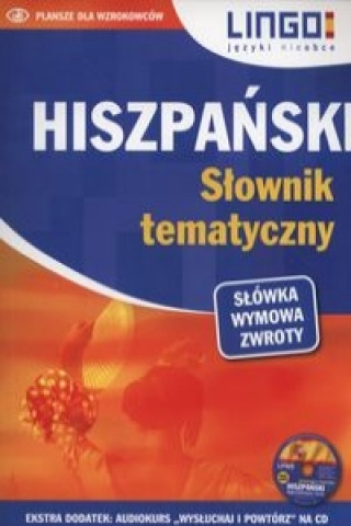 Book Hiszpanski Slownik tematyczny +CD 