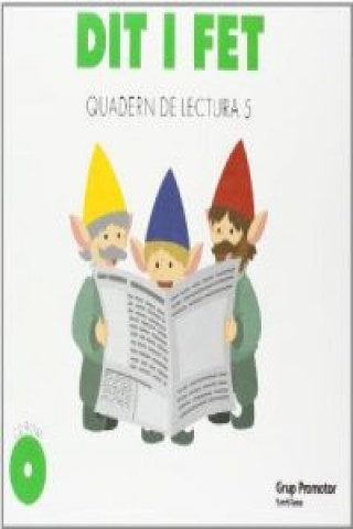 Книга Dit i fet, Educació Infantil, 5 anys. Quadern de lectura 