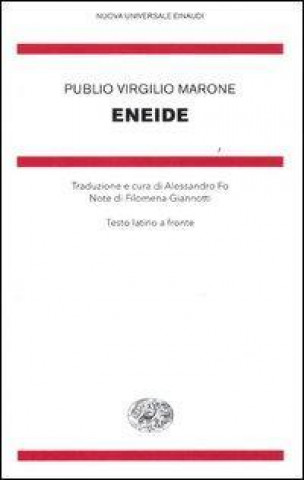 Książka Eneide. Testo latino a fronte Publio Virgilio Marone