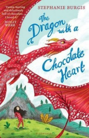 Book Dragon with a Chocolate Heart Stephanie Burgis