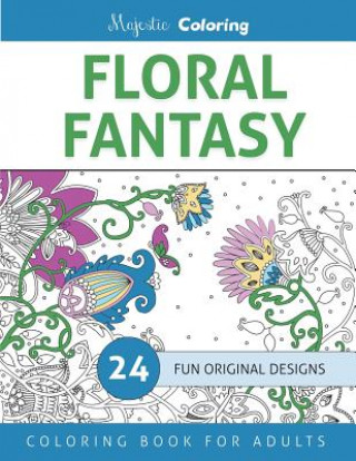 Carte Floral Fantasy Majestic Coloring