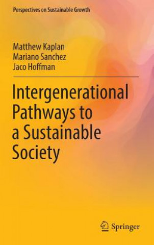 Kniha Intergenerational Pathways to a Sustainable Society Matthew Kaplan