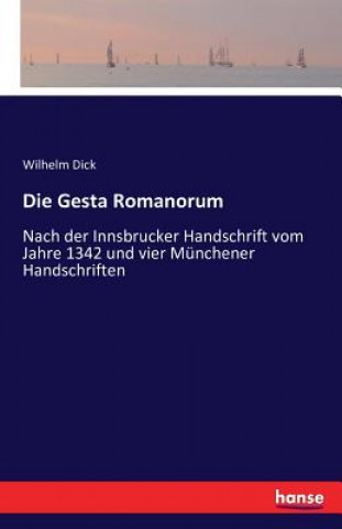 Knjiga Gesta Romanorum Wilhelm Dick