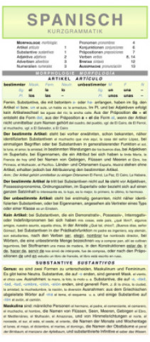 Kniha Spanisch - Kurzgrammatik: Die komplette Grammatik anschaulich und verständlich dargestellt Z. Hamplová