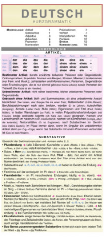 Kniha Deutsch - Kurzgrammatik: Die komplette Grammatik anschaulich und verständlich dargestellt Miloslav Holman