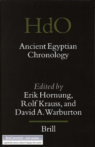 Carte Ancient Egyptian Chronology: Erik Hornung