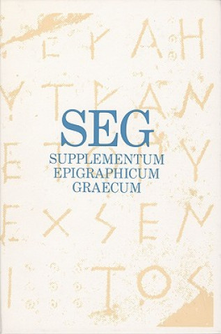 Kniha Supplementum Epigraphicum Graecum, Volume XXXVIII (1988) H. W. Pleket