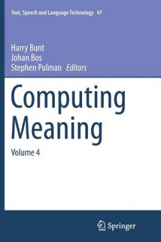 Książka Computing Meaning Johan Bos