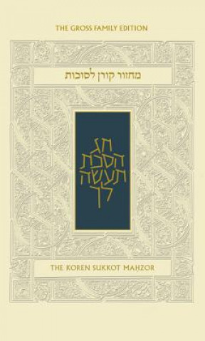 Knjiga Koren Sukkot Mahzor, Ashkenaz, Compact, Hebrew/English Jonathan Sacks