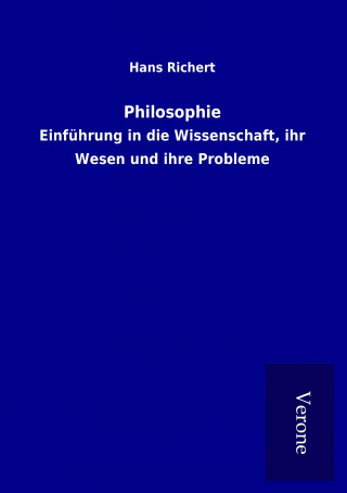 Libro Philosophie Hans Richert