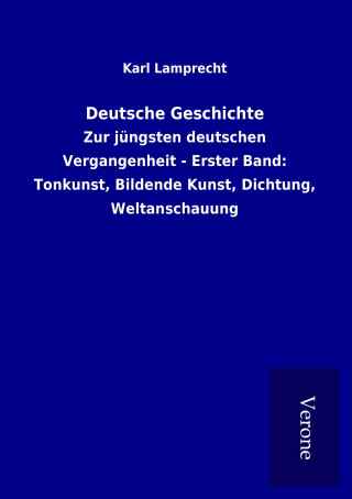 Książka Deutsche Geschichte Karl Lamprecht