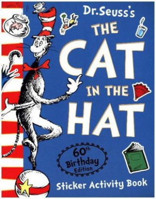 Kniha Cat in the Hat Sticker Activity Book Dr. Seuss