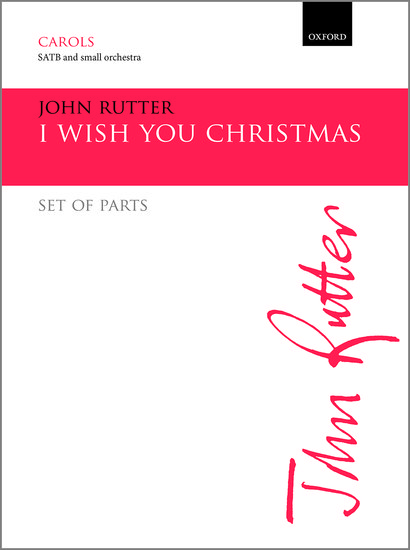 Carte I wish you Christmas John Rutter