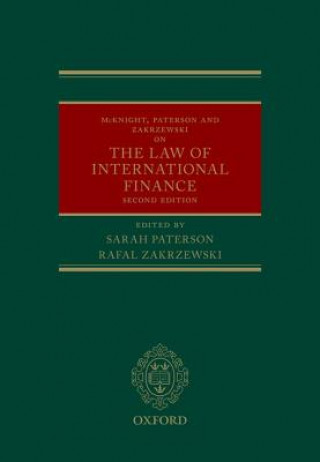 Książka McKnight, Paterson, & Zakrzewski on the Law of International Finance Sarah Paterson