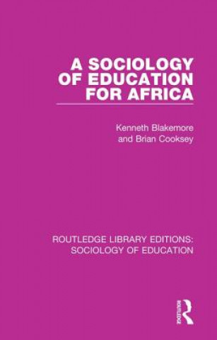 Könyv Sociology of Education for Africa BLAKEMORE