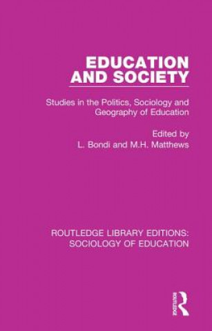 Buch Education and Society 