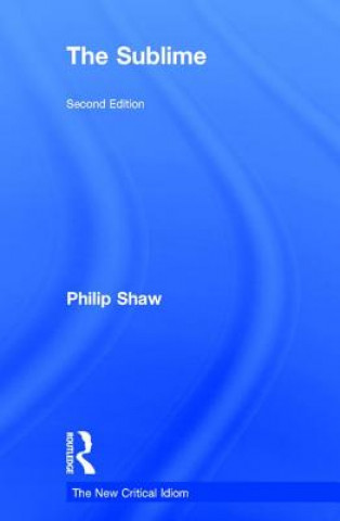 Kniha Sublime Philip Shaw