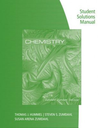 Könyv Student Solutions Manual for Zumdahl/Zumdahl/DeCoste's Chemistry, 10th  Edition ZUMDAHL ZUMDAHL