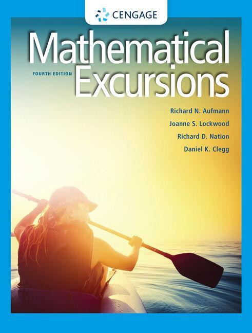 Knjiga Student Solutions Manual for Aufmann/Lockwood/Nation/Clegg's  Mathematical Excursions, 4th AUFMANN AUFMANN