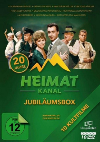 Filmek Heimatkanal Jubiläumsbox (10 DVDs) Heinz Rühmann