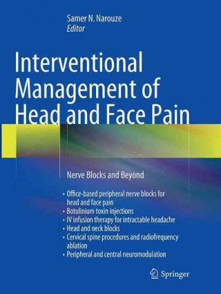 Kniha Interventional Management of Head and Face Pain Samer N. Narouze