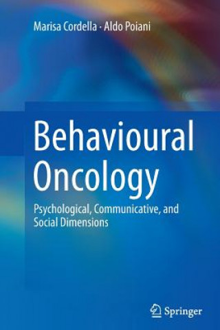 Buch Behavioural Oncology Marisa Cordella