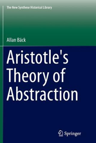 Kniha Aristotle's Theory of Abstraction Allan Back