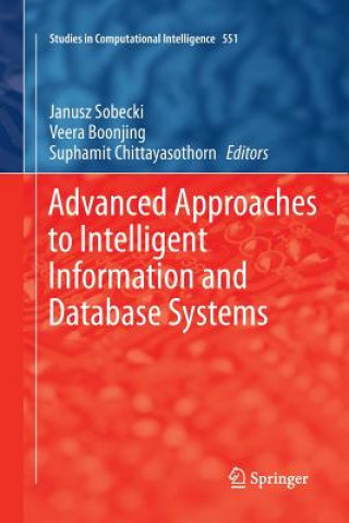 Könyv Advanced Approaches to Intelligent Information and Database Systems Veera Boonjing