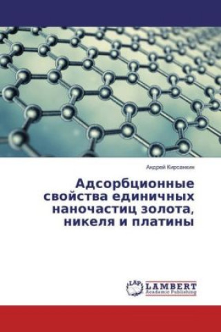 Könyv Adsorbcionnye svojstva edinichnyh nanochastic zolota, nikelya i platiny Andrej Kirsankin
